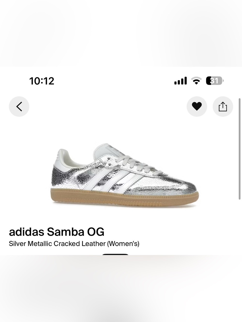 Adidas samba OG silver metallic - Picture 2 of 2
